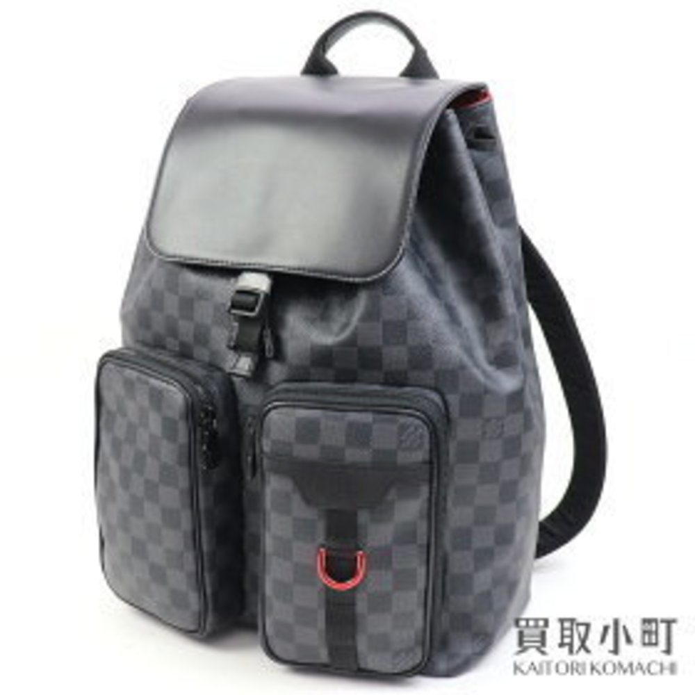 Louis Vuitton Utility Backpack Graphite Black Bac… - image 1